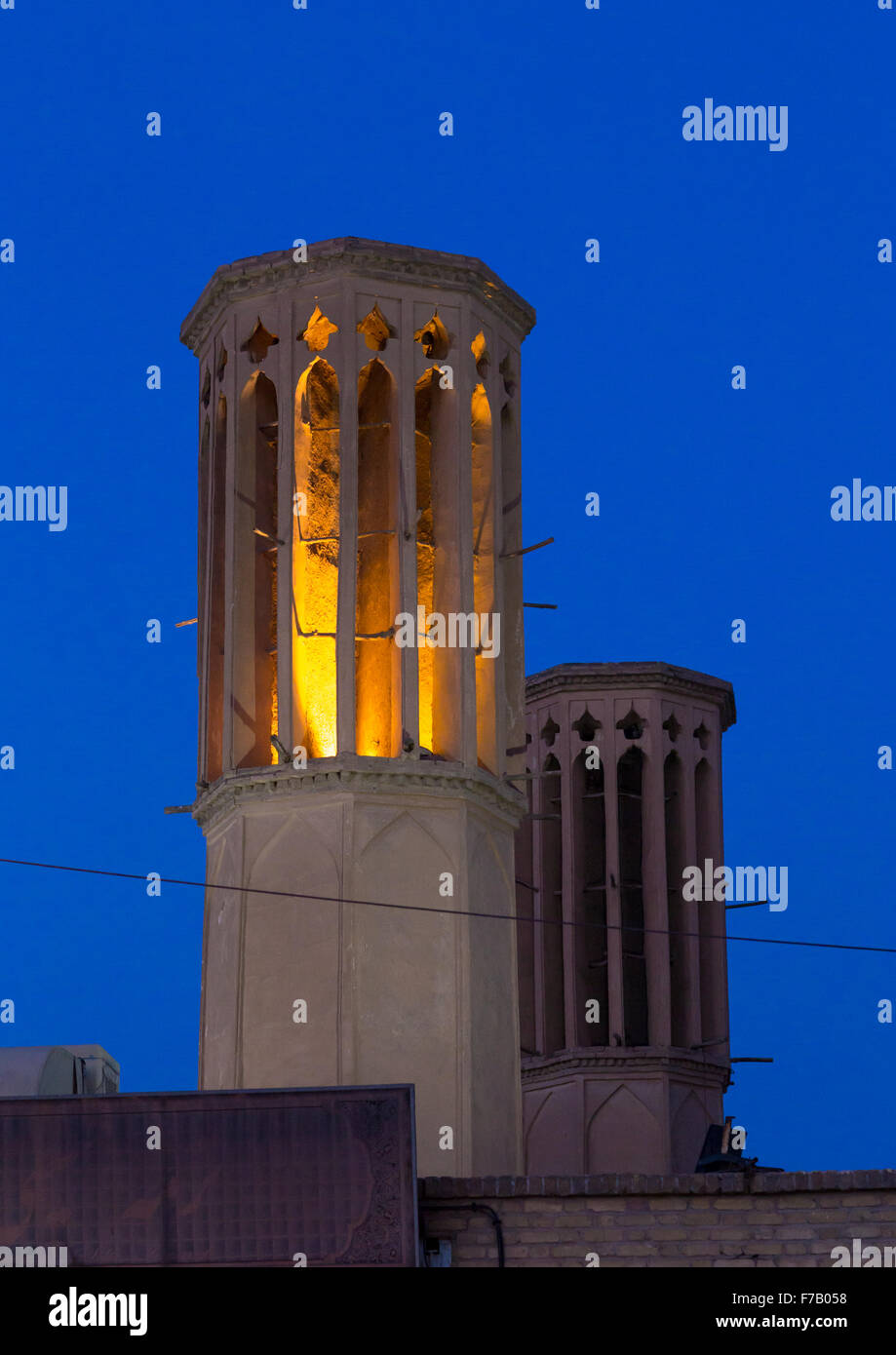 Wind Towers Used As A Natural Cooling System In Iranian Traditional