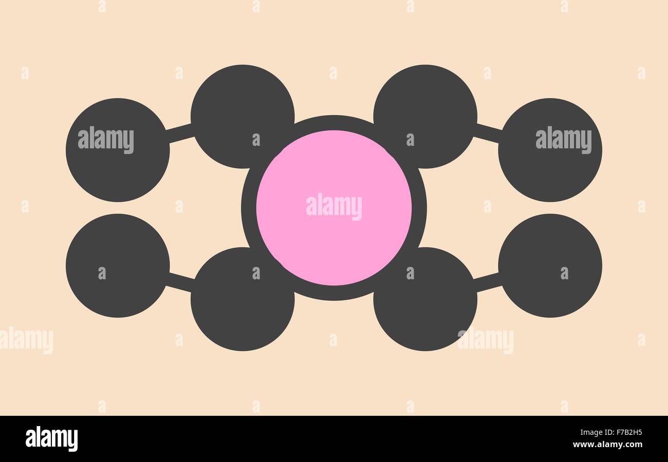 Tetraethyllead gasoline octane booster molecule. Neurotoxic organolead