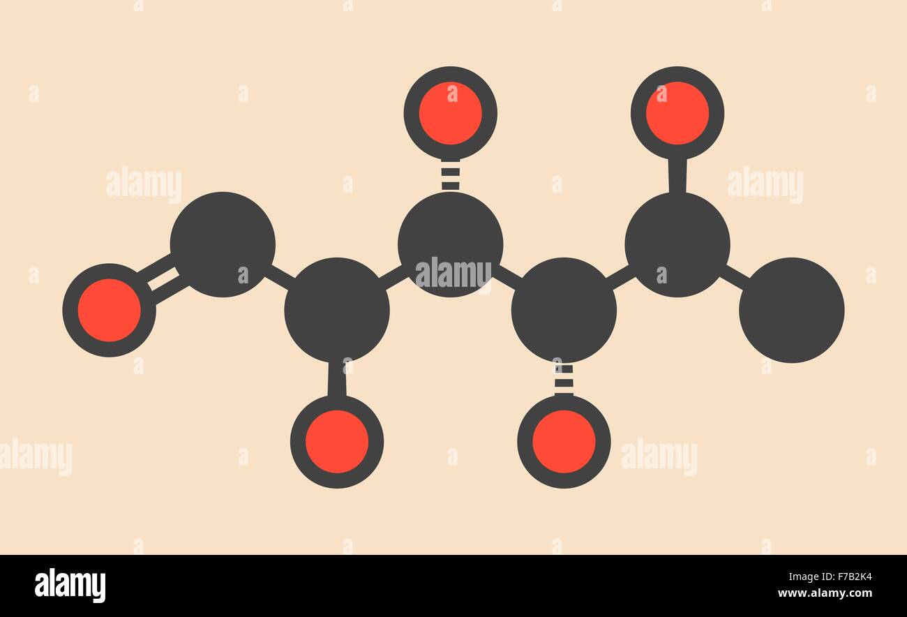 L Rhamnose Rhamnose (L-rhamnose) deoxy sugar molecule. Used in cosmetics to treat ...