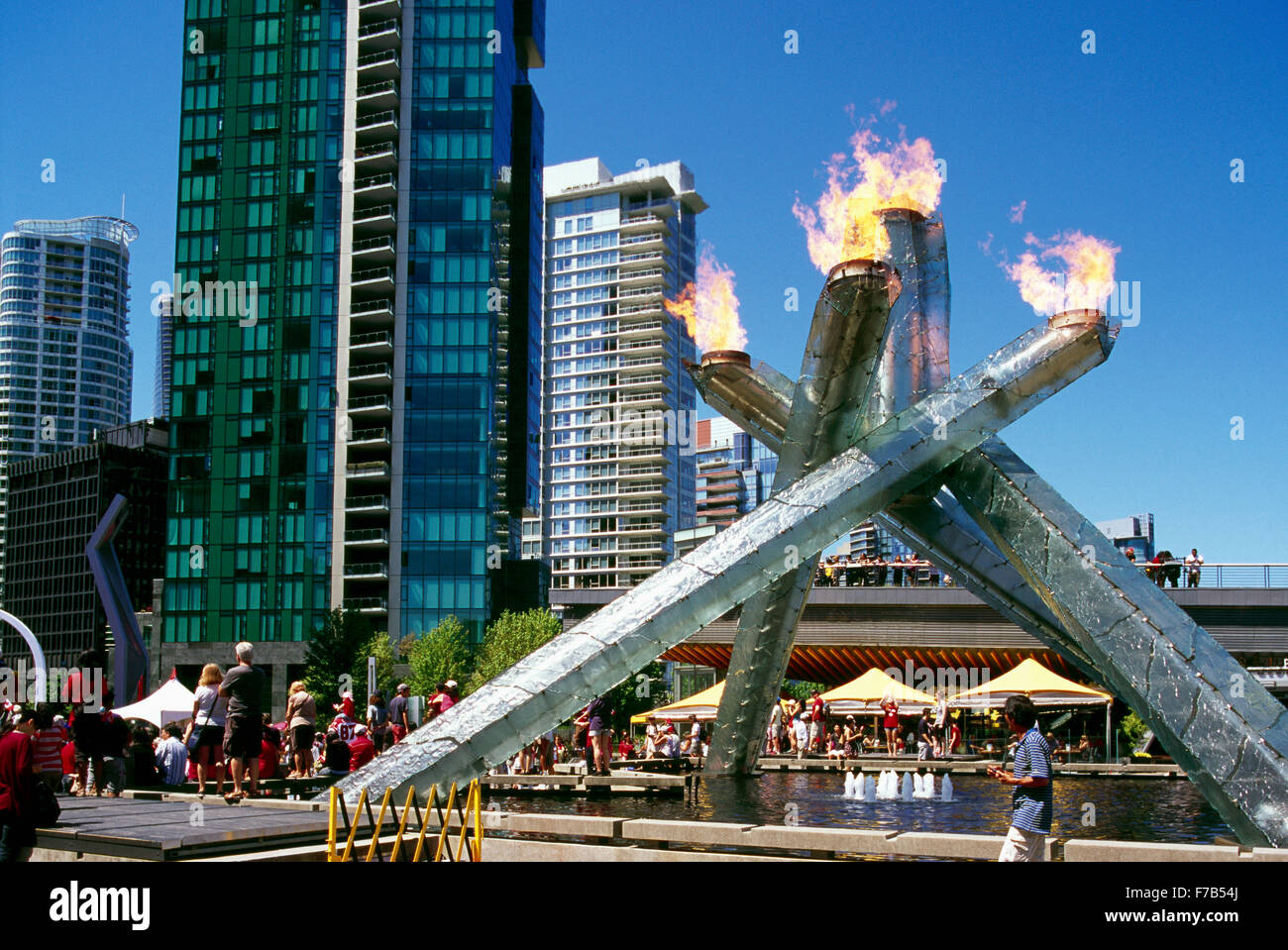 Vancouver bc olympic cauldron