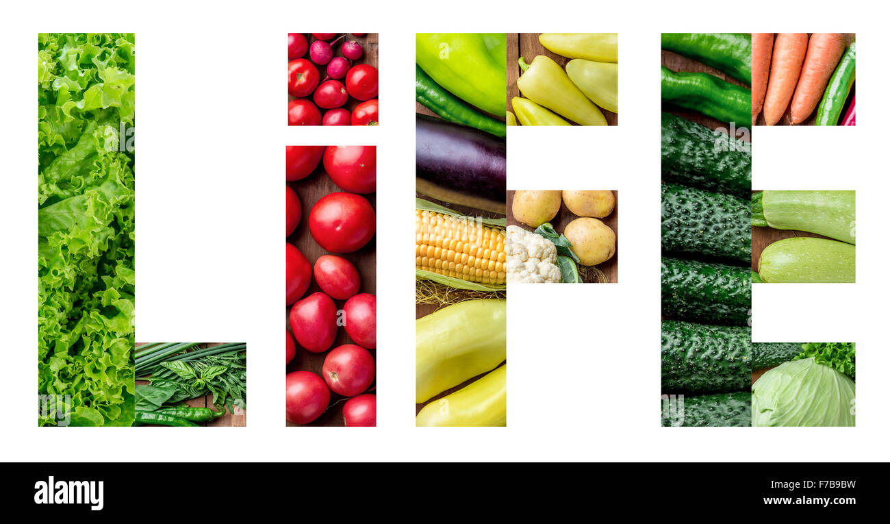 The set of healthy fresh vegetables Stock Photo Alamy