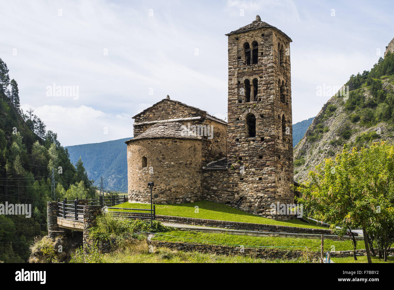 Encamp, Andorra Stock Photo