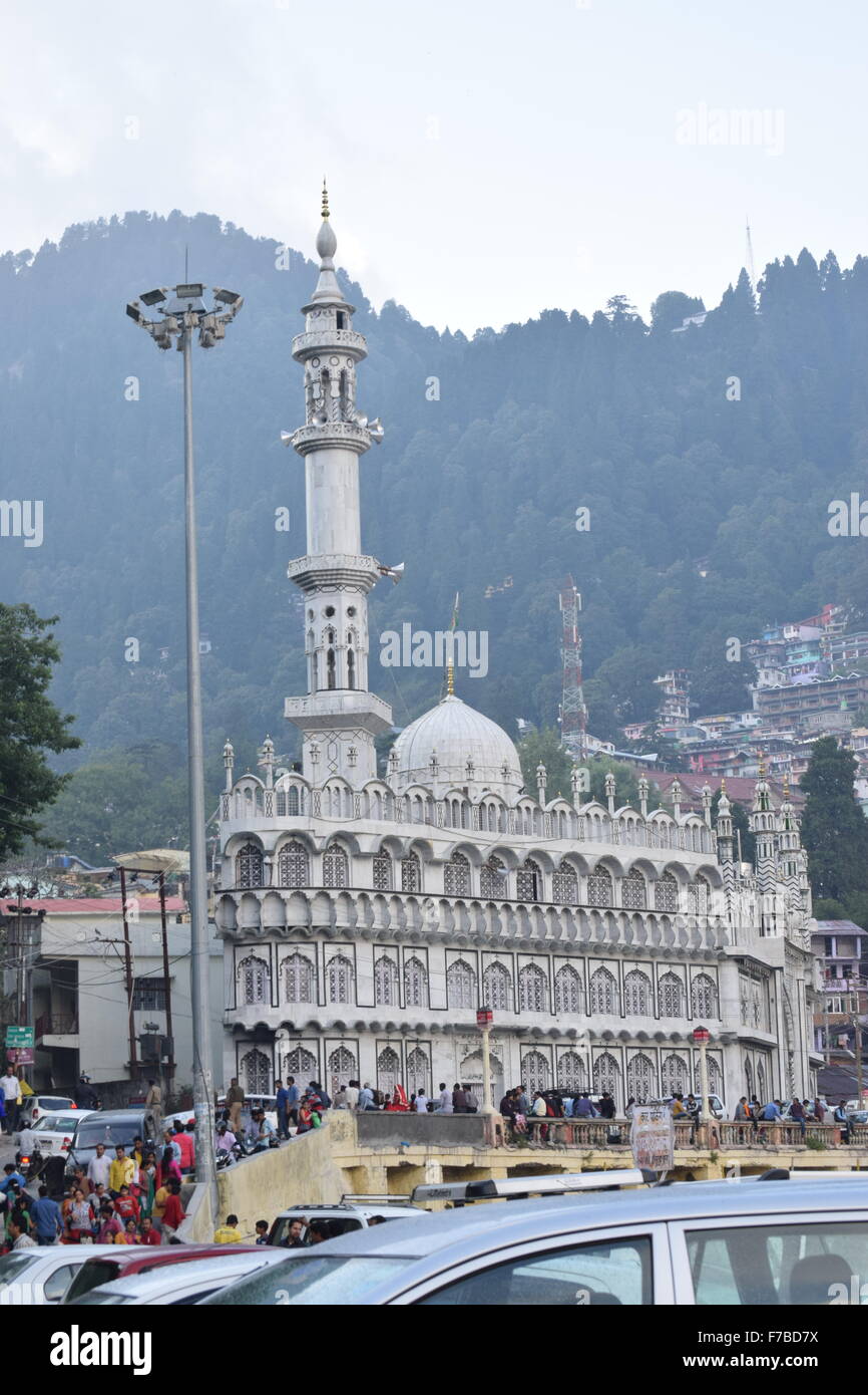 Mosque at Mall Road, Nainital, Uttarakhand Stock Photo Alamy