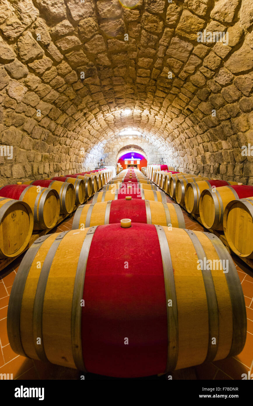 Wine cellar, Austria, Burgenland, Jois Stock Photo Alamy