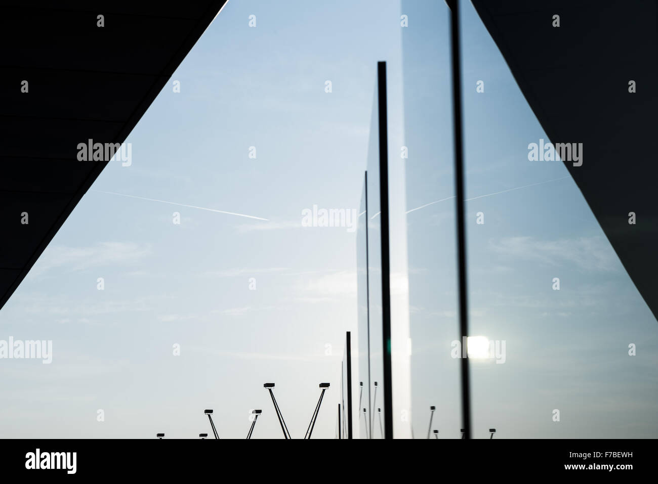 DC Tower, Danube City, Vienna, Austria Stock Photo