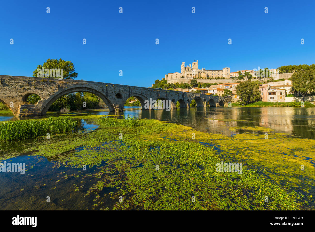 Saint Nazaire Cathedral, Beziers, France, Languedoc Roussillon Stock ...