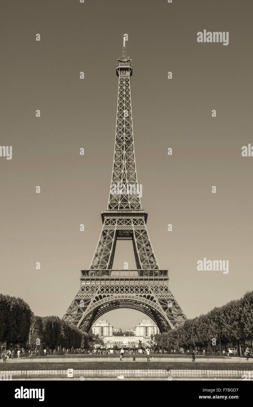 Paris, Eiffelturm, Tour Eiffel, Frankreich, France Stock Photo