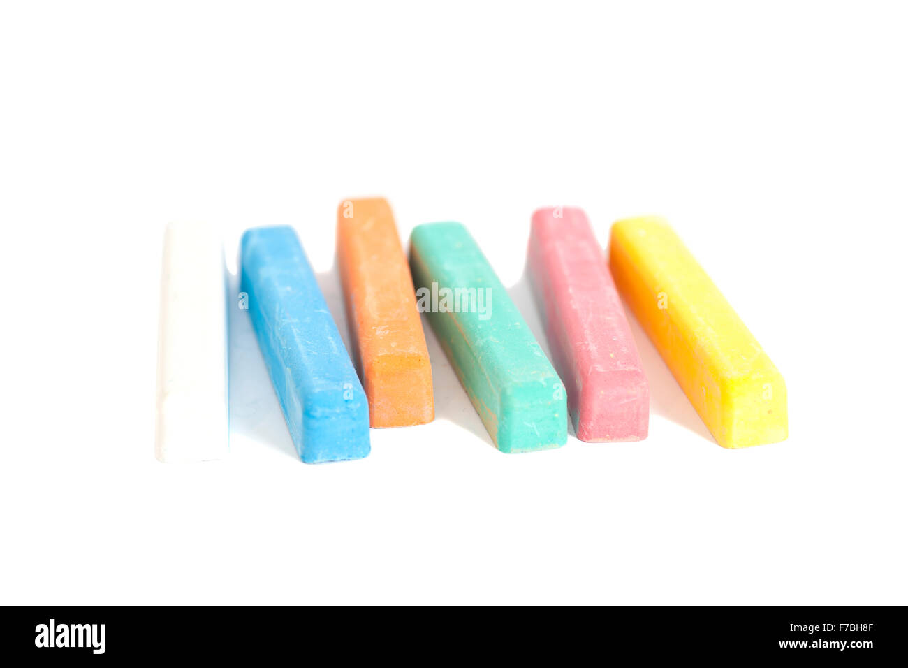 Colorful chalk pastels hi-res stock photography and images - Alamy
