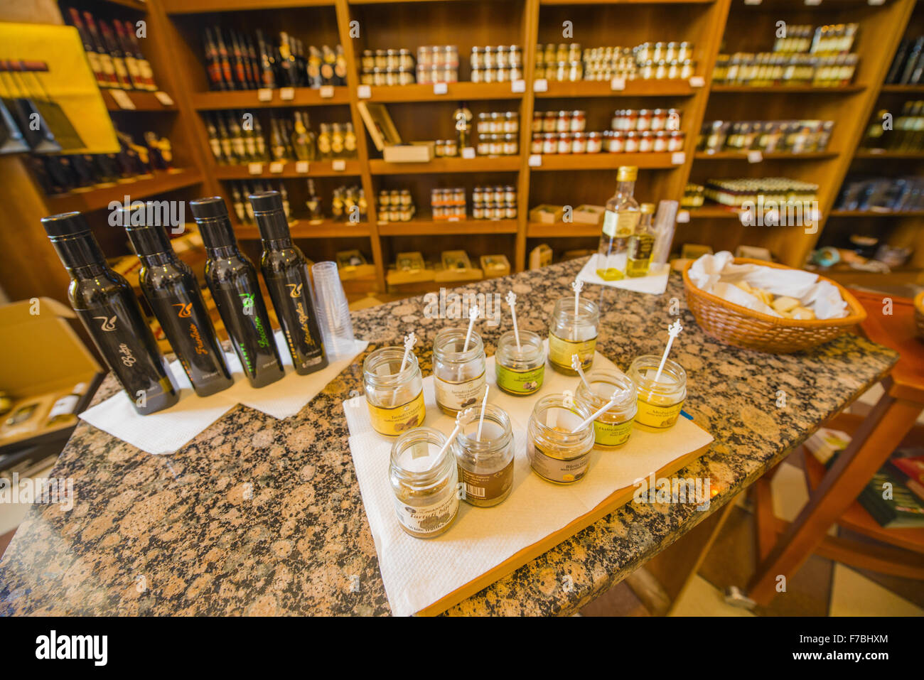 Croatia, Istria, Zigante truffles main shop and restaurant in Levade