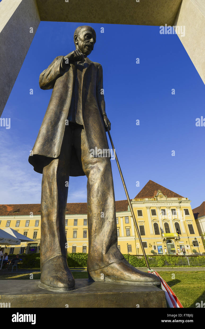 Budapest, monument Bethlen Istvan, Hungary Stock Photo