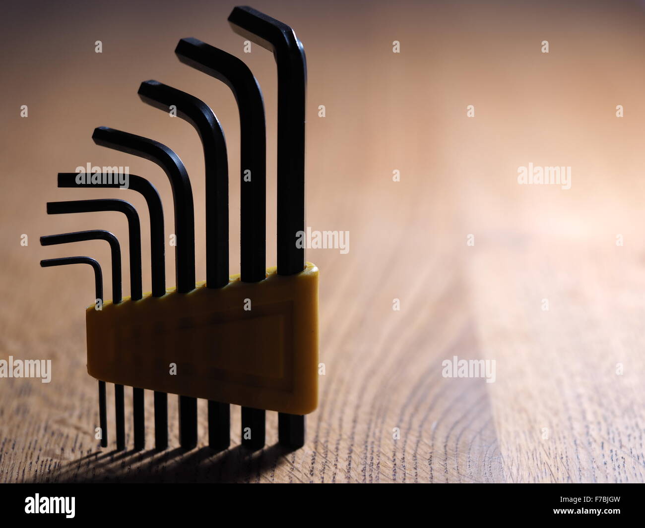 Allen keys silhouette Stock Photo - Alamy