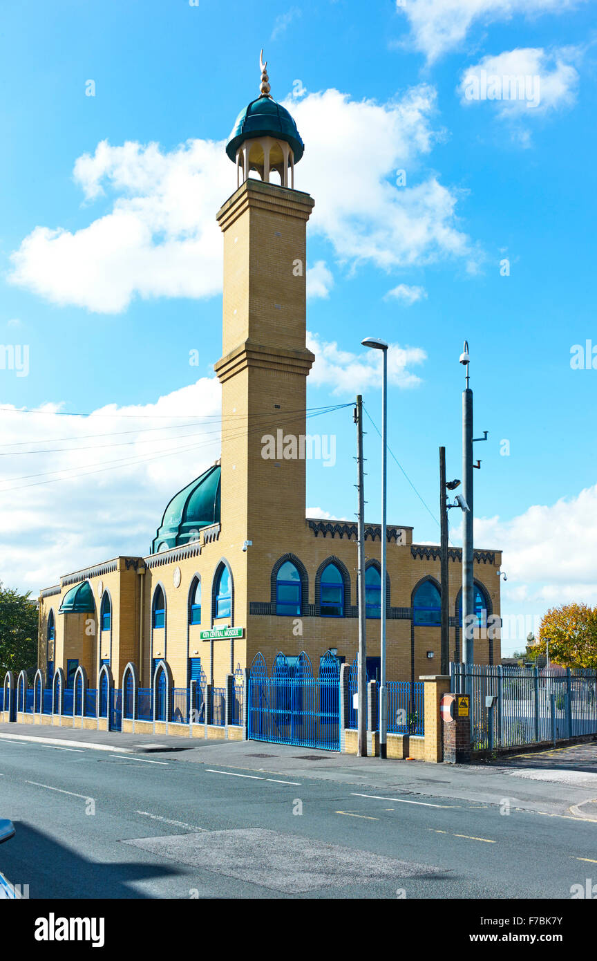 City Central Mosque, Stoke on Trent Stock Photo