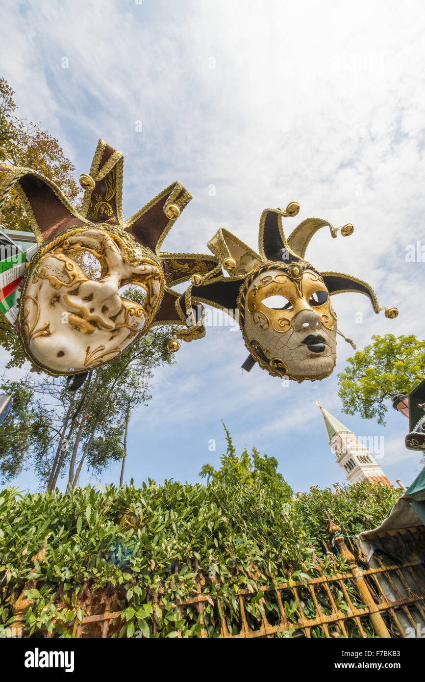 Carneval Masks, Venice, Venetia, Italy Stock Photo