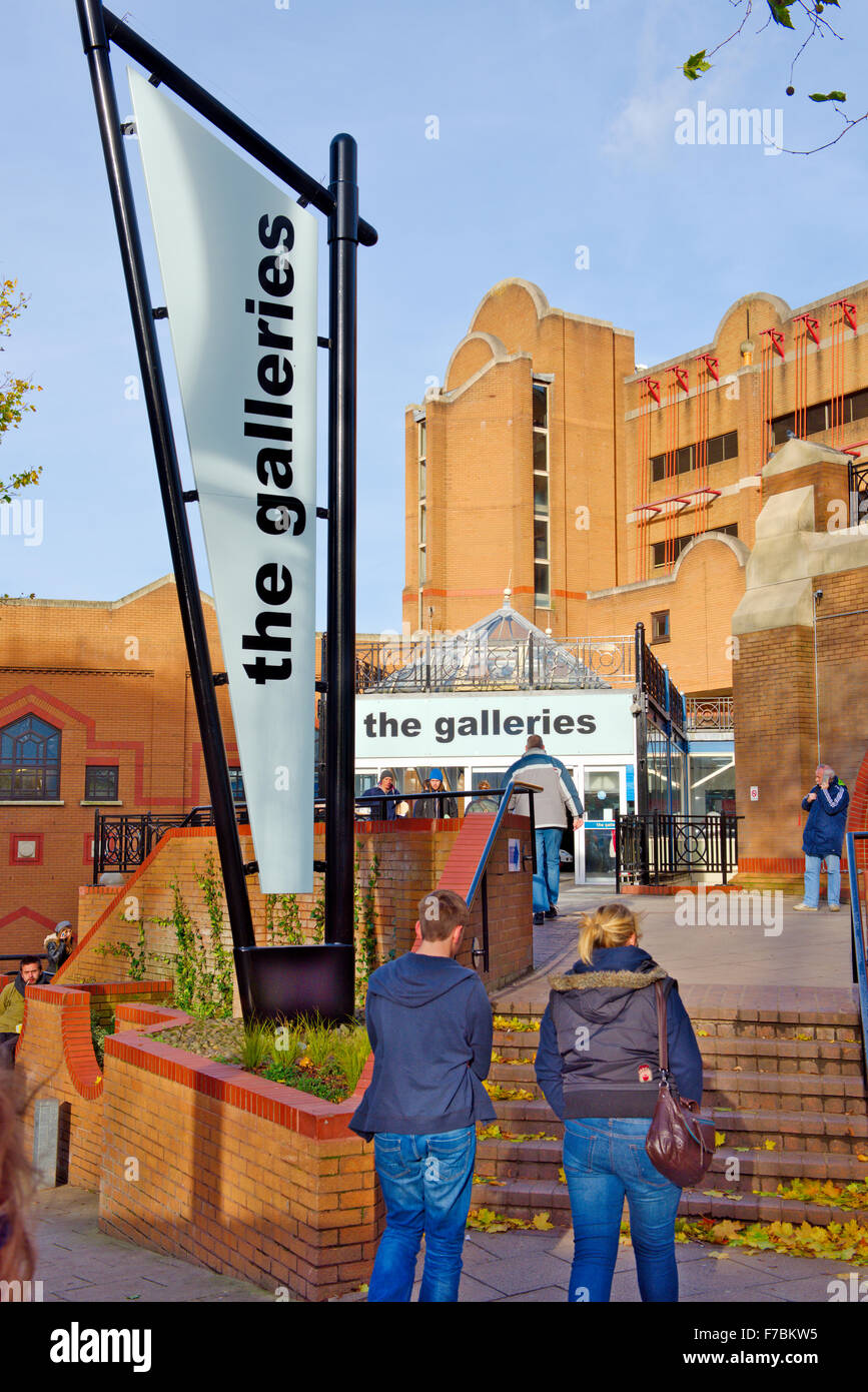 The Galleries shopping centre Bristol England Stock Photo Alamy