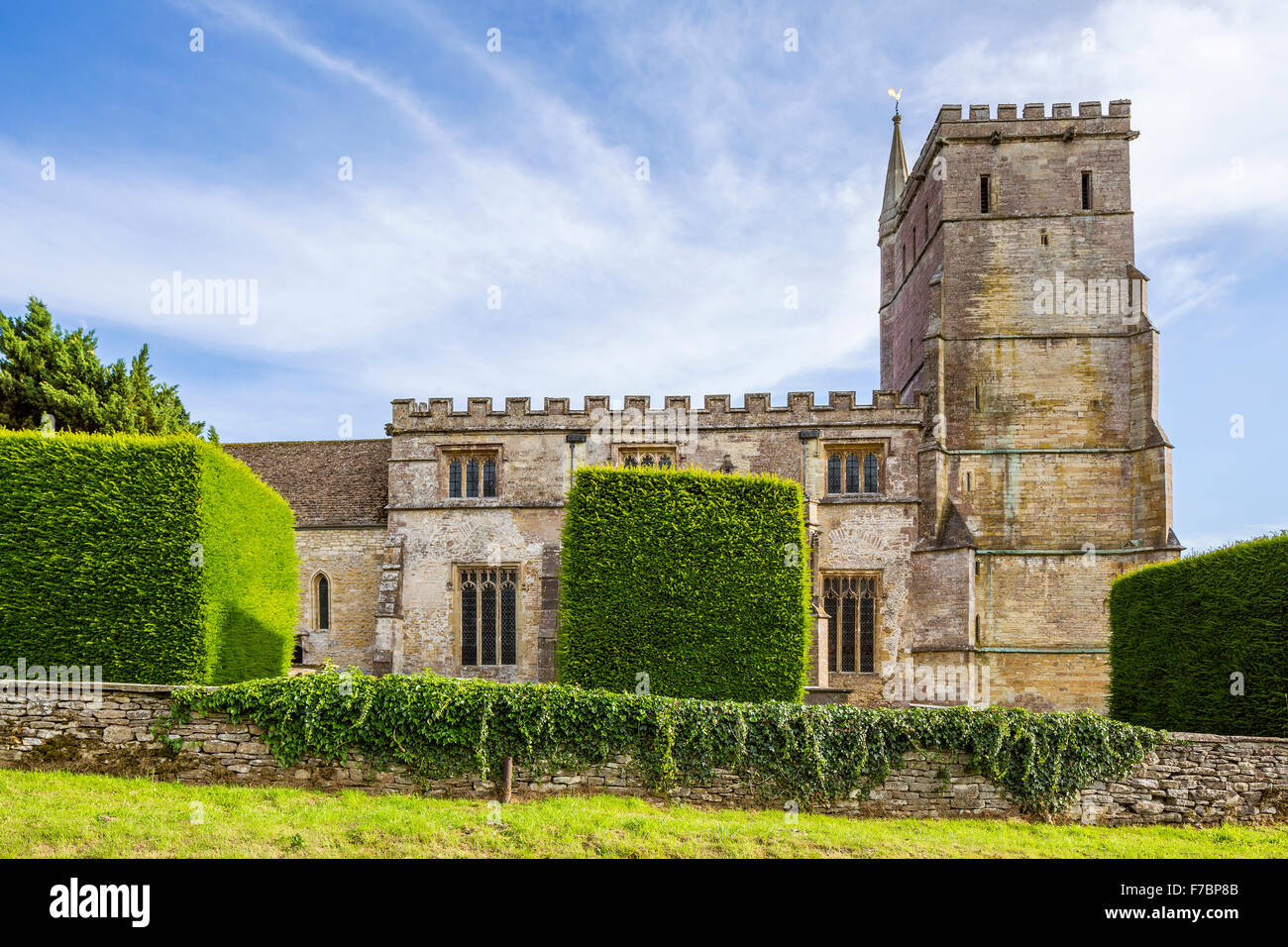 The Parish Church of St Mary the Virgin, Hawkesbury, Gloucestershire, England, United Kingdom