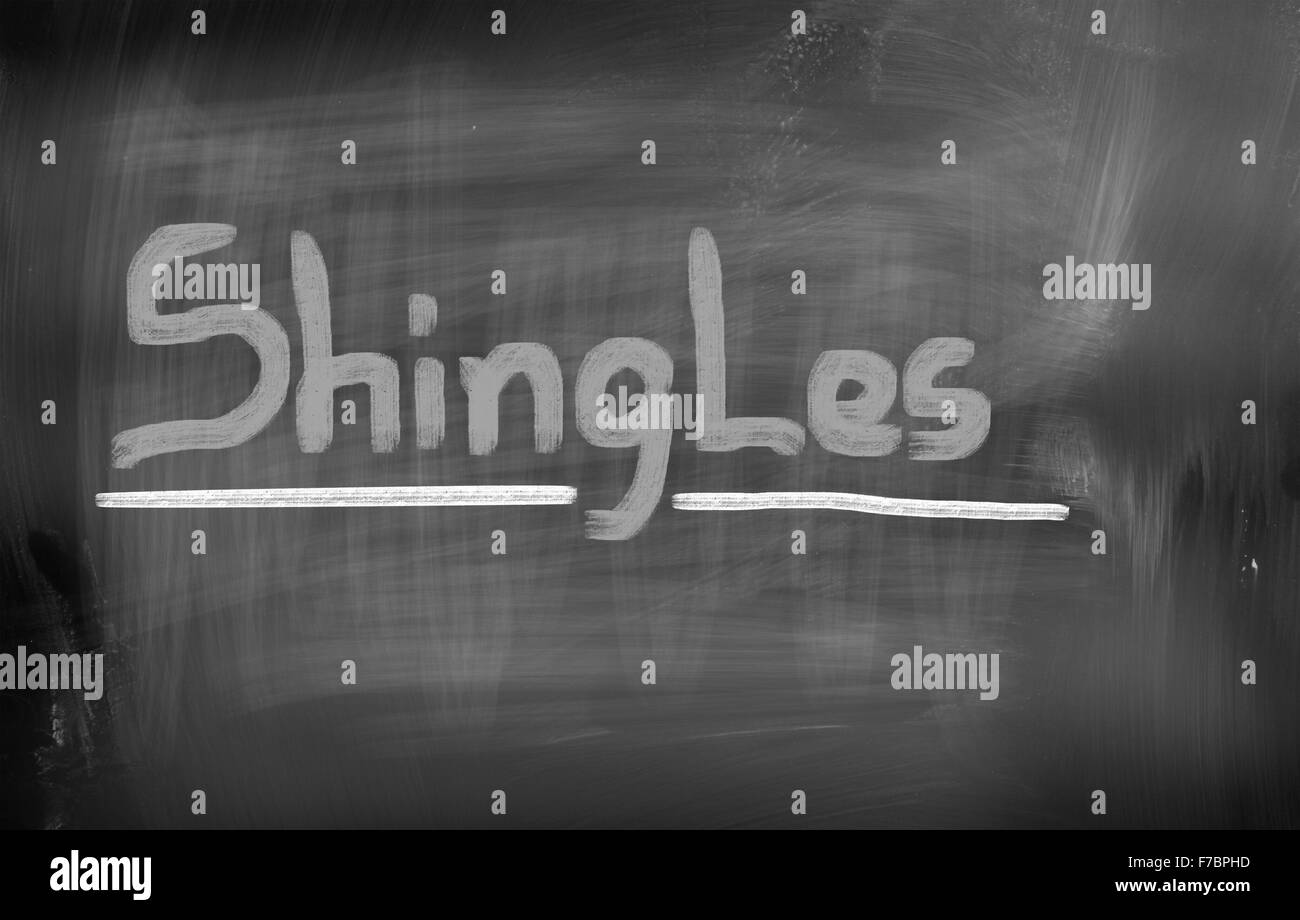 Shingles Concept Stock Photo