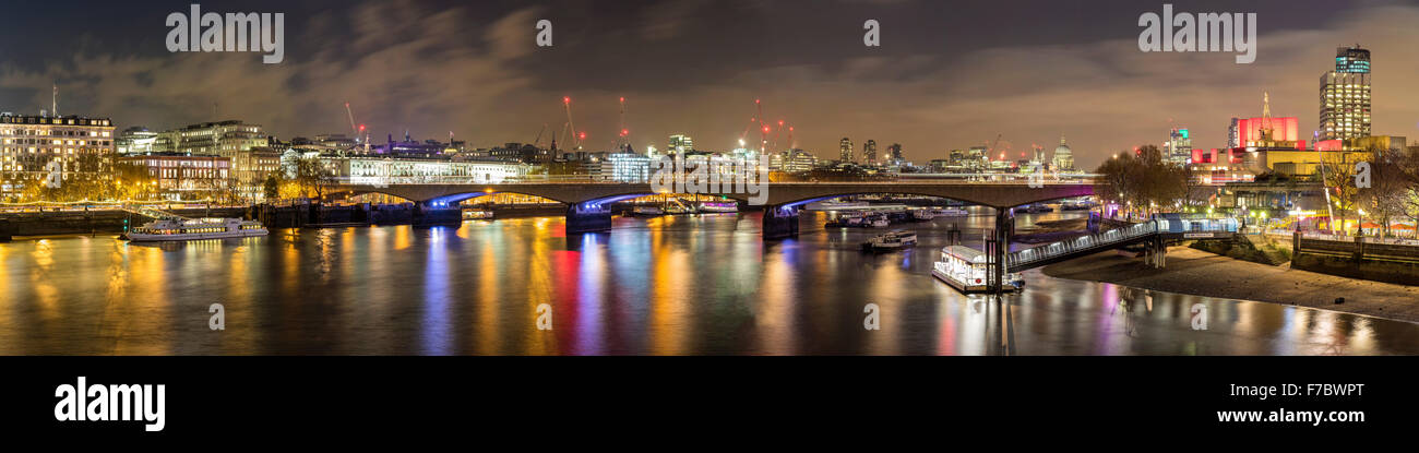 Waterloo Bridge, London Stock Photo