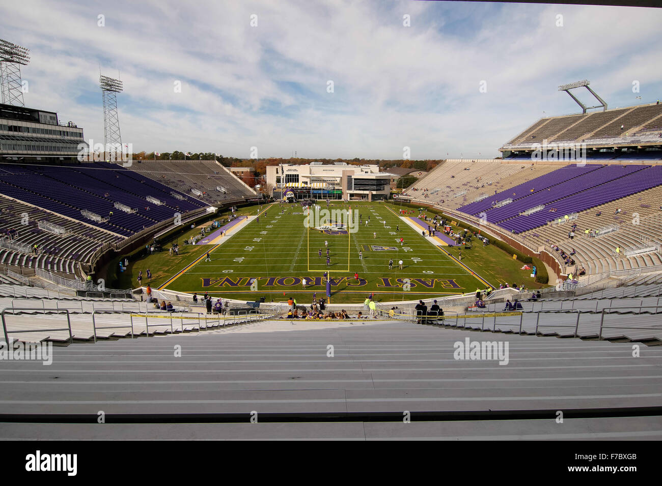 Greenville, NC, USA. 28th Nov, 2015. Dowdy Ficklen Stadium from