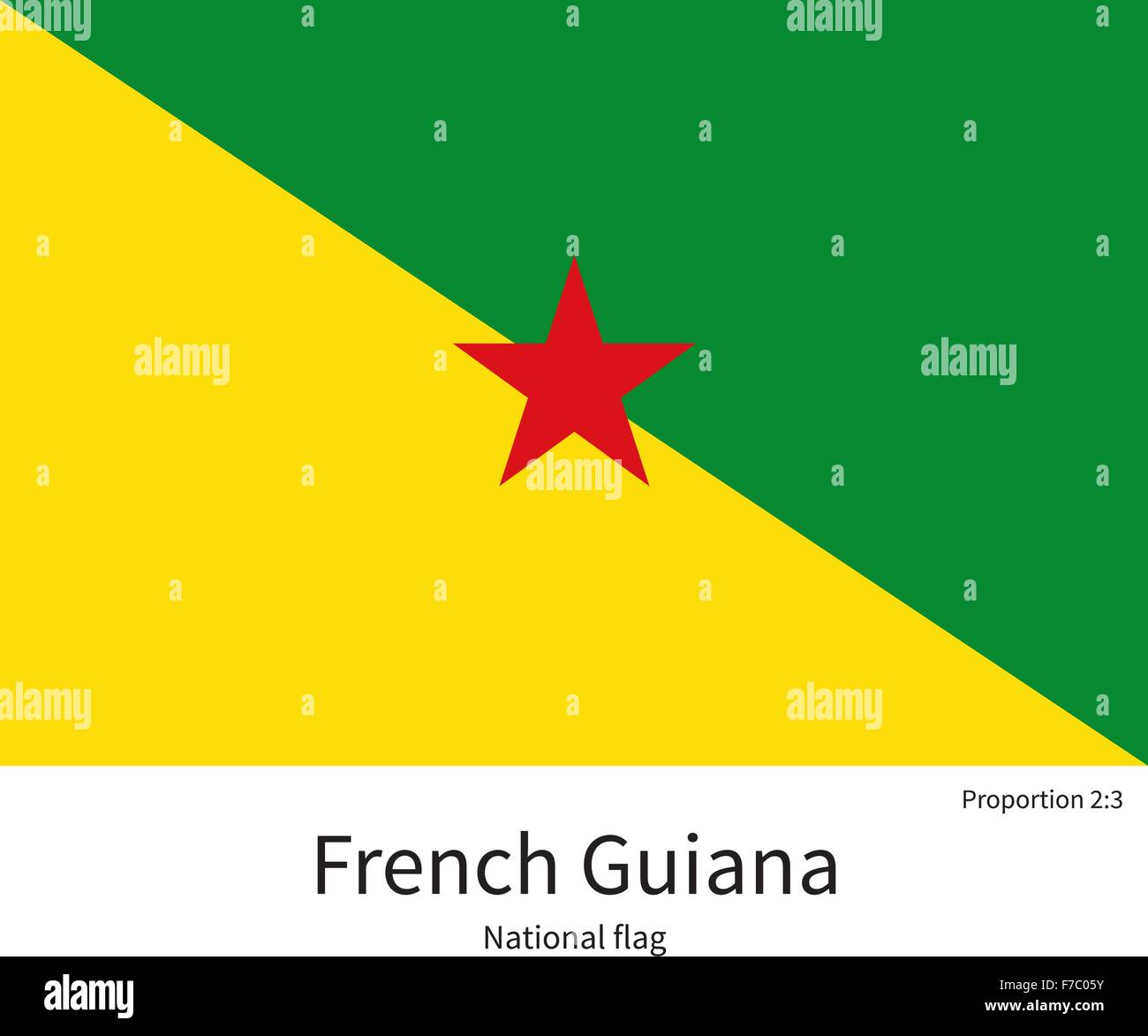 National Flag Of French Guiana With Correct Proportions Element national-flag-of-french-guiana-with-correct-proportions-element