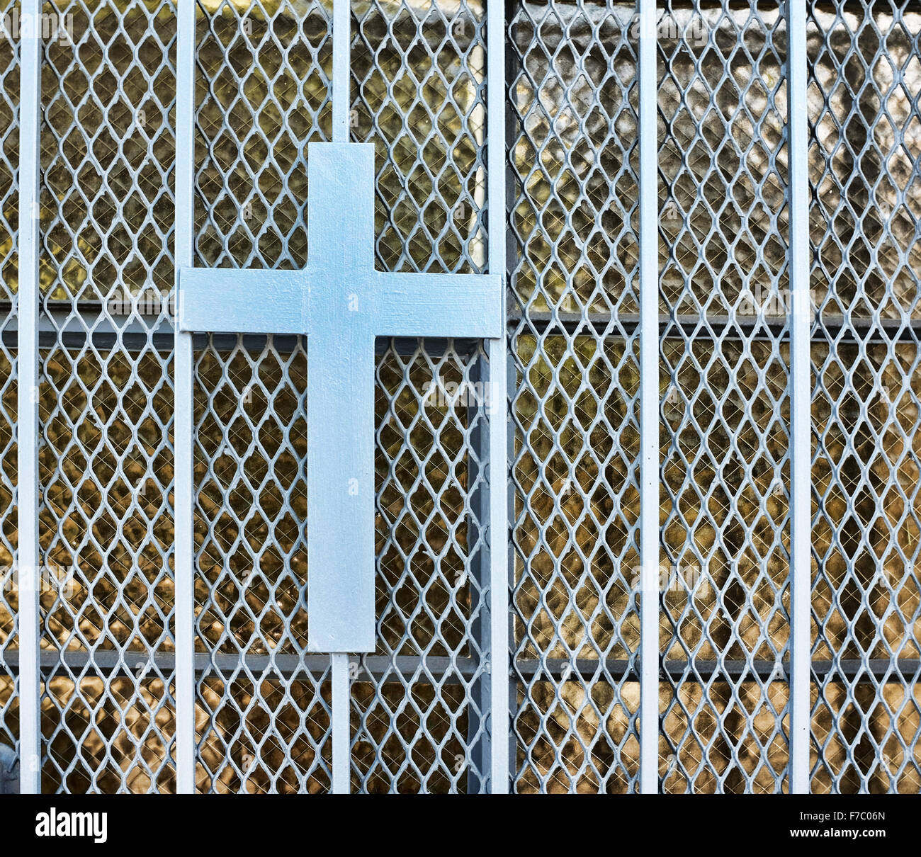 Iron cross fence hires stock photography and images Alamy