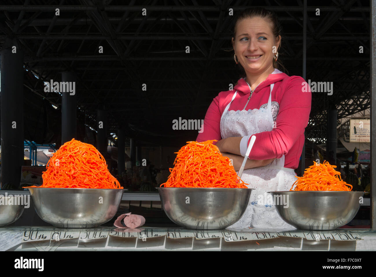 Woman Selling Sweets, Piata Centrala Market, Chisinau Stock Photo Alamy