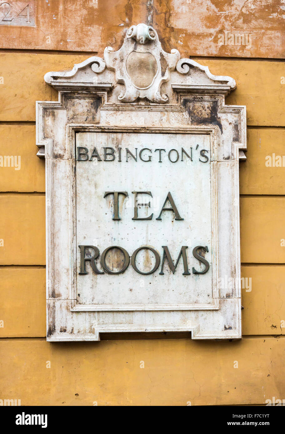 Babingtons tea rooms sign hires stock photography and images Alamy