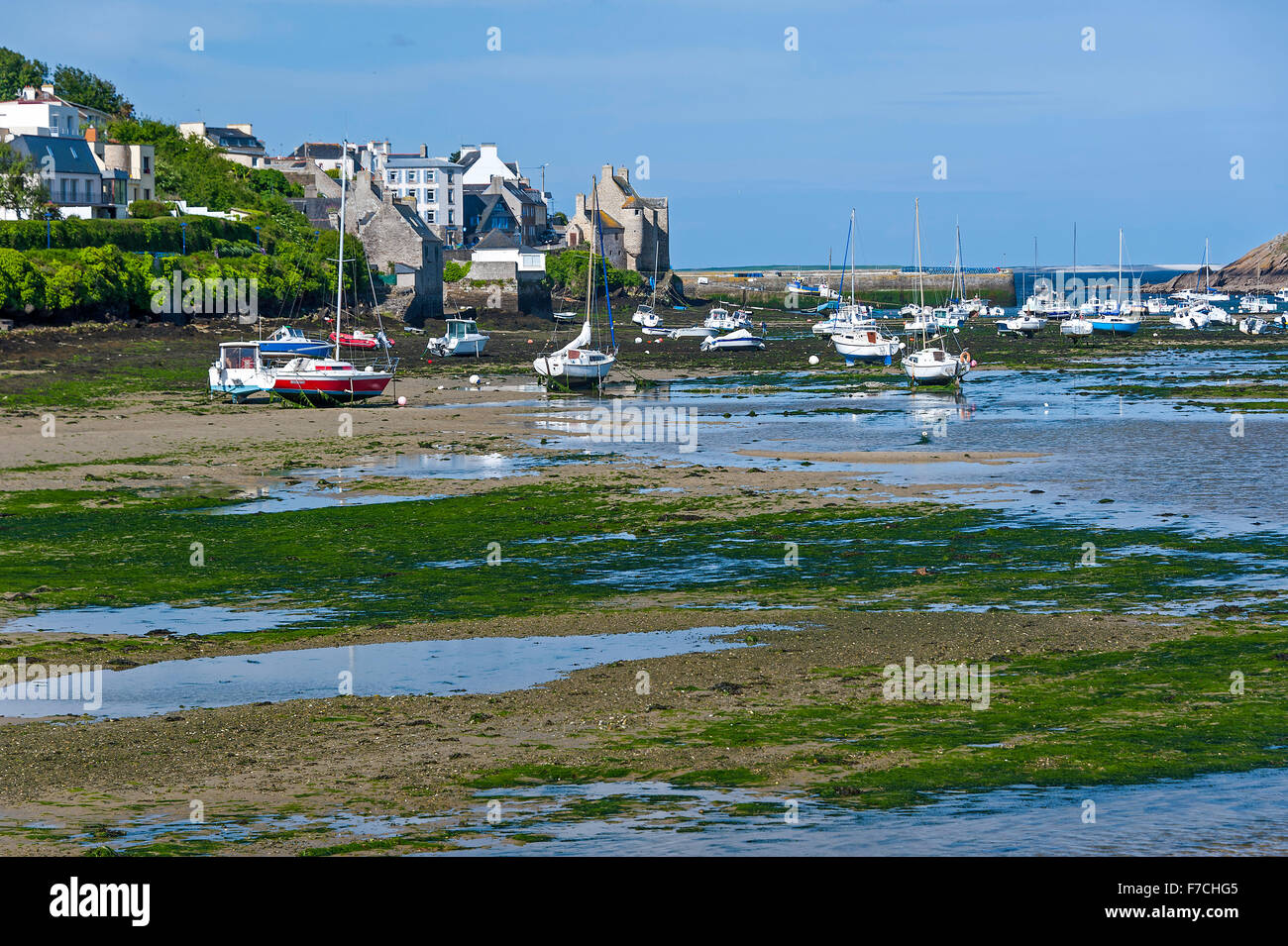 Le Conquet France Stock Photo Alamy