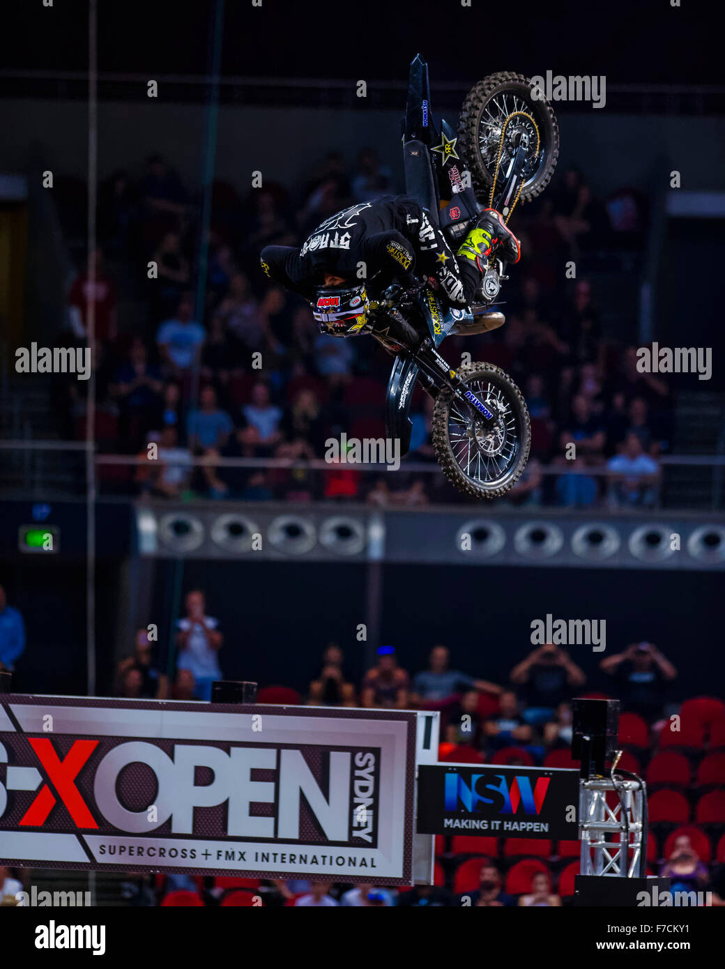 Strong in for FMX Best Trick at Sydney's AUS-X Open 