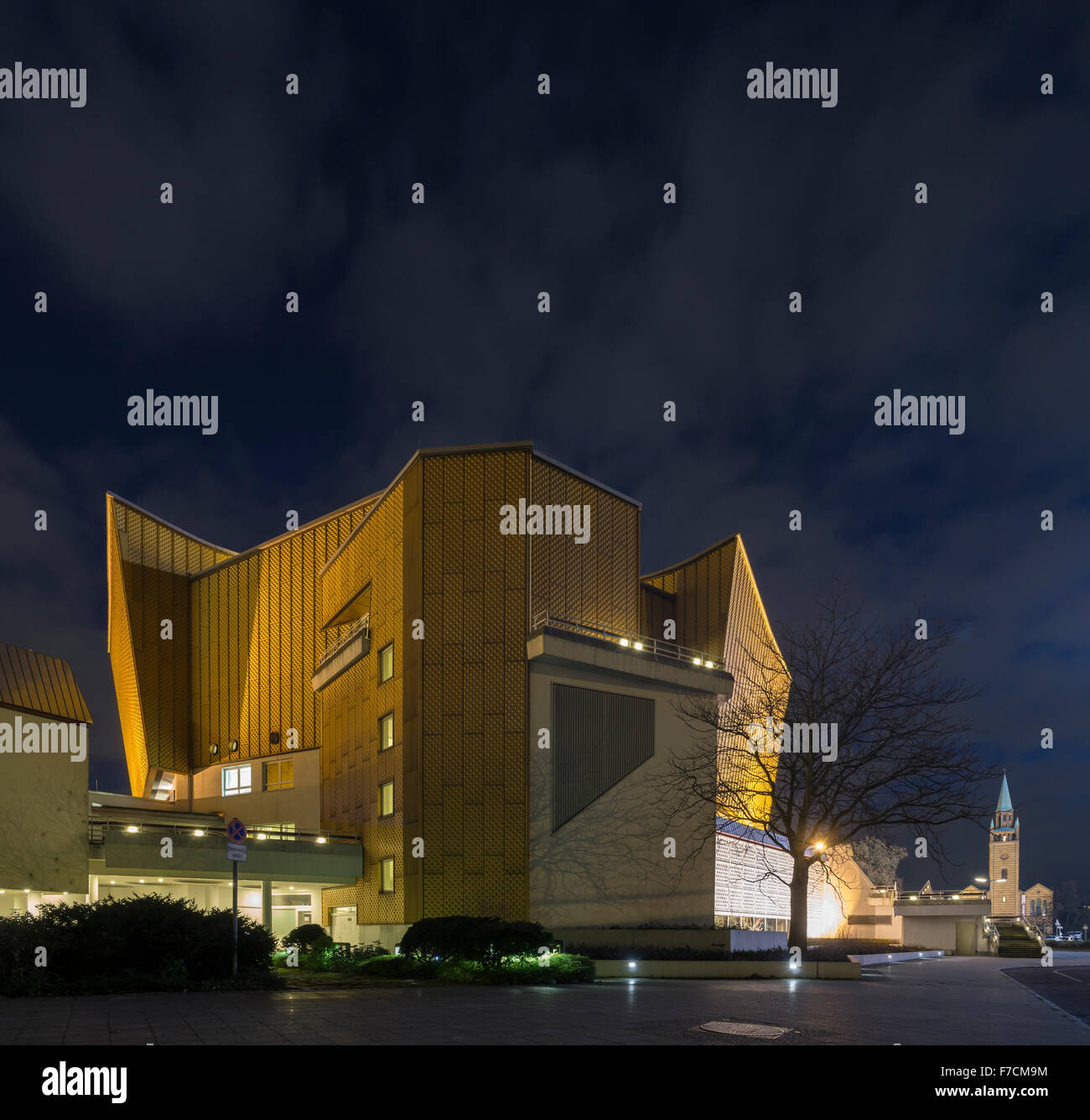 Berlin Philharmonie Concert Hall Stock Photos & Berlin Philharmonie