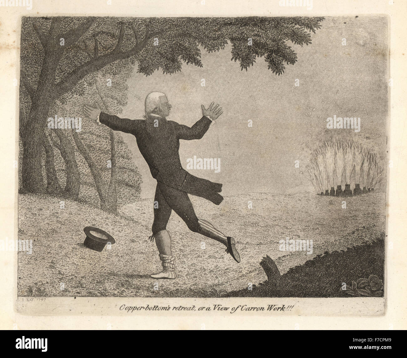 William Forbes of Callendar, ran off during the militia riots of 1797 ...