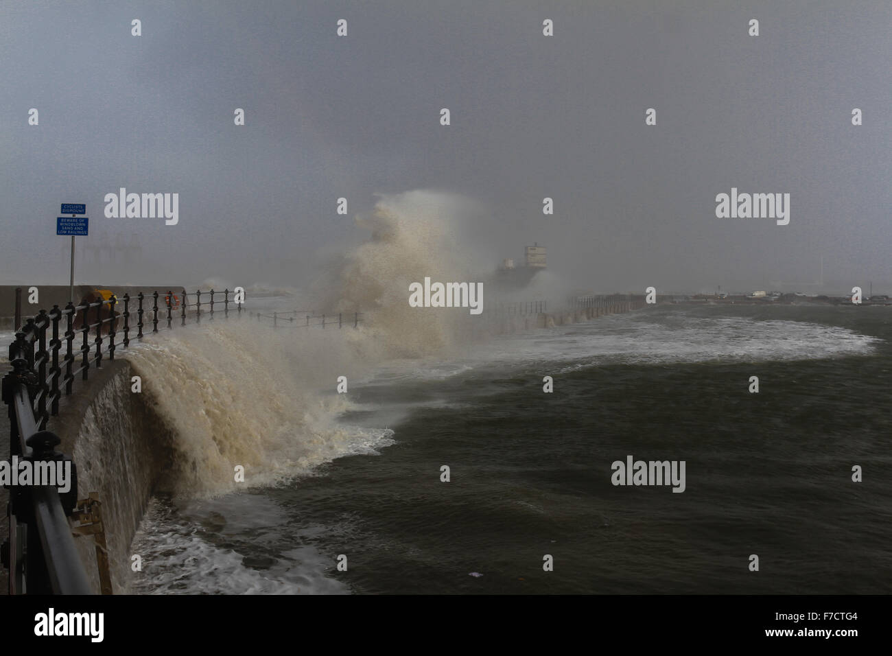 New Brighton, England storm Clodagh hits England and combines with a