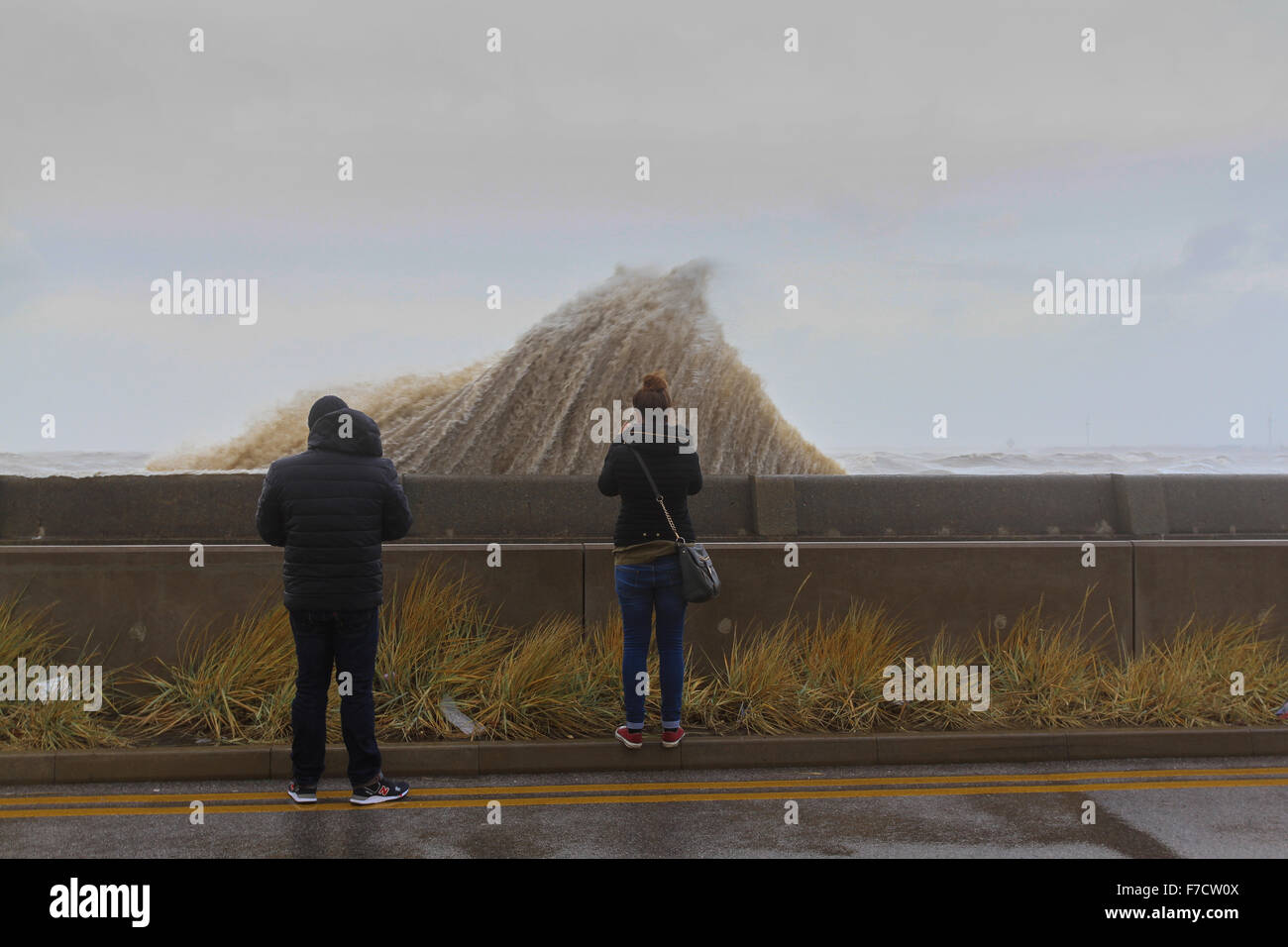 New Brighton, England storm Clodagh hits England and combines with a