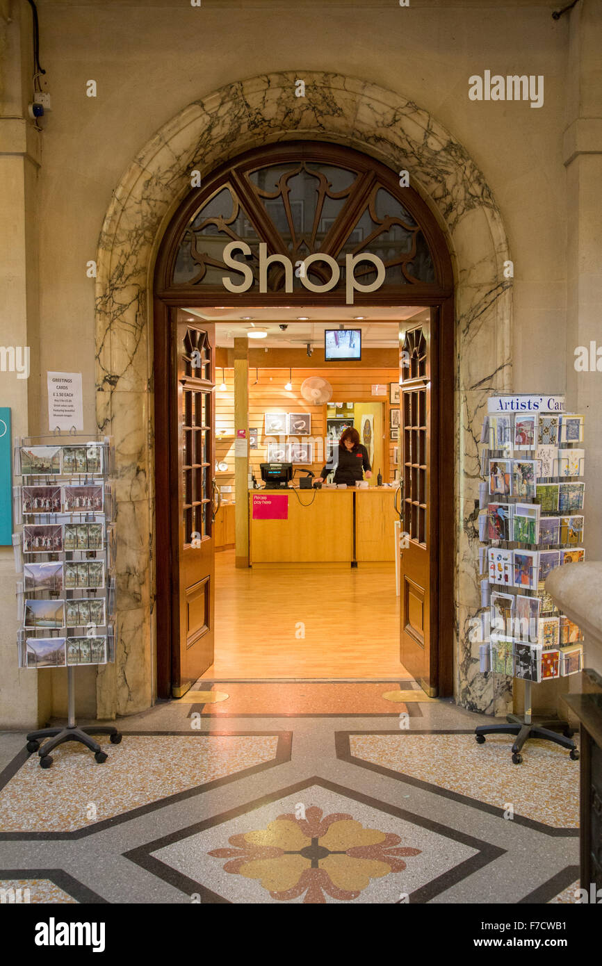 Gift shop at Bristol Museum and art gallery, Clifton, Bristol