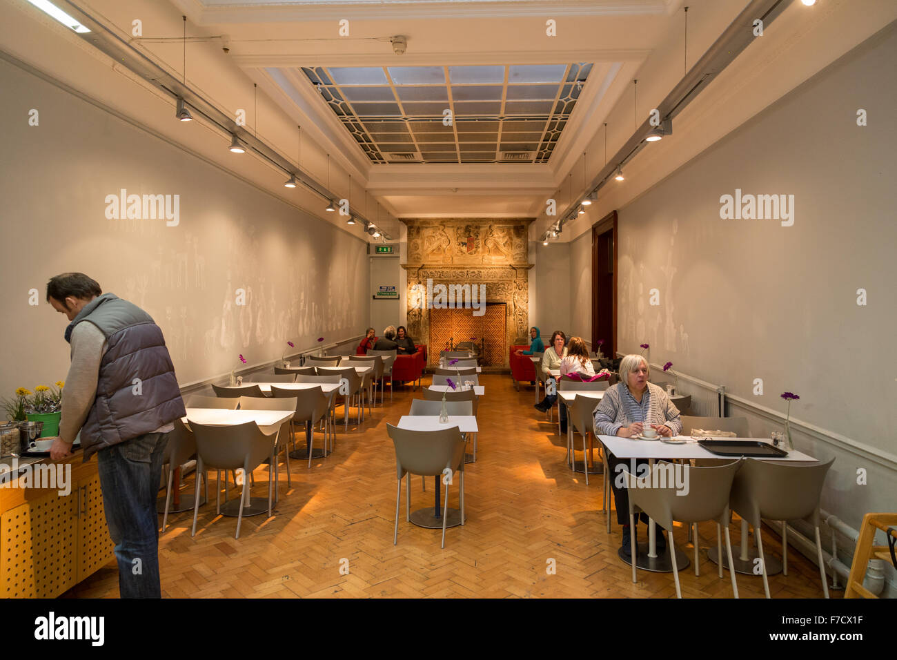 Cafe restaurant at Bristol Museum and art gallery, Clifton, Bristol