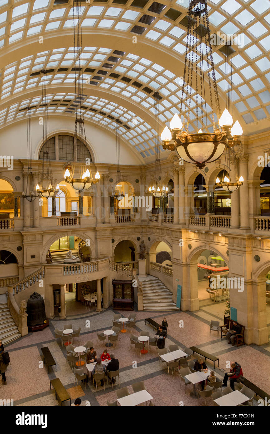 main hall at Bristol Museum and art gallery, Clifton, Bristol city, Somerset, UK Stock Photo