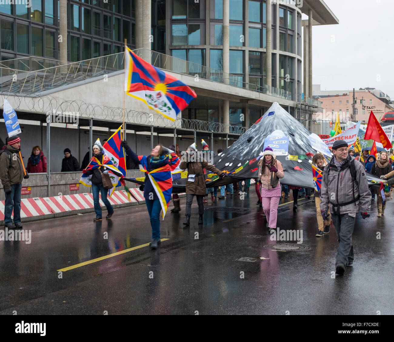 Berlin, Germany. 29th November, 2015. Climate Change March in Berlin ...