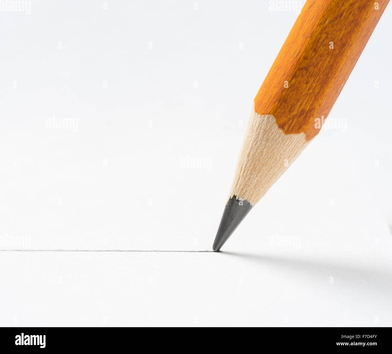 close up photograph of a clean white sketch pad and artists pencils Stock  Photo - Alamy