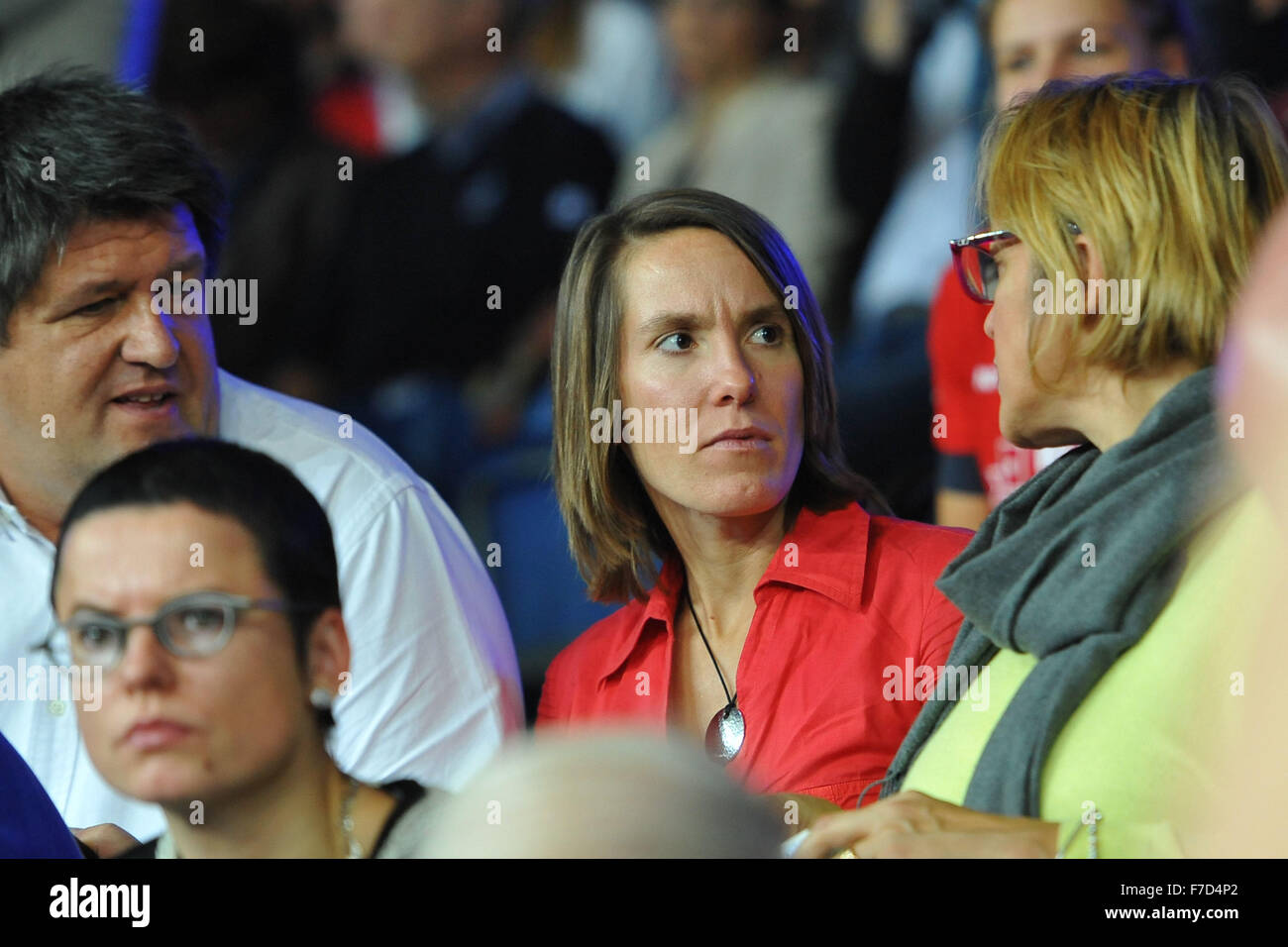 Belgium. 29th Nov, 2015. Davis Cup Final, Great Britain versus Belgium. Final day singles. Justine Henin at the finals © Action Plus Sports/Alamy Live News Stock Photo