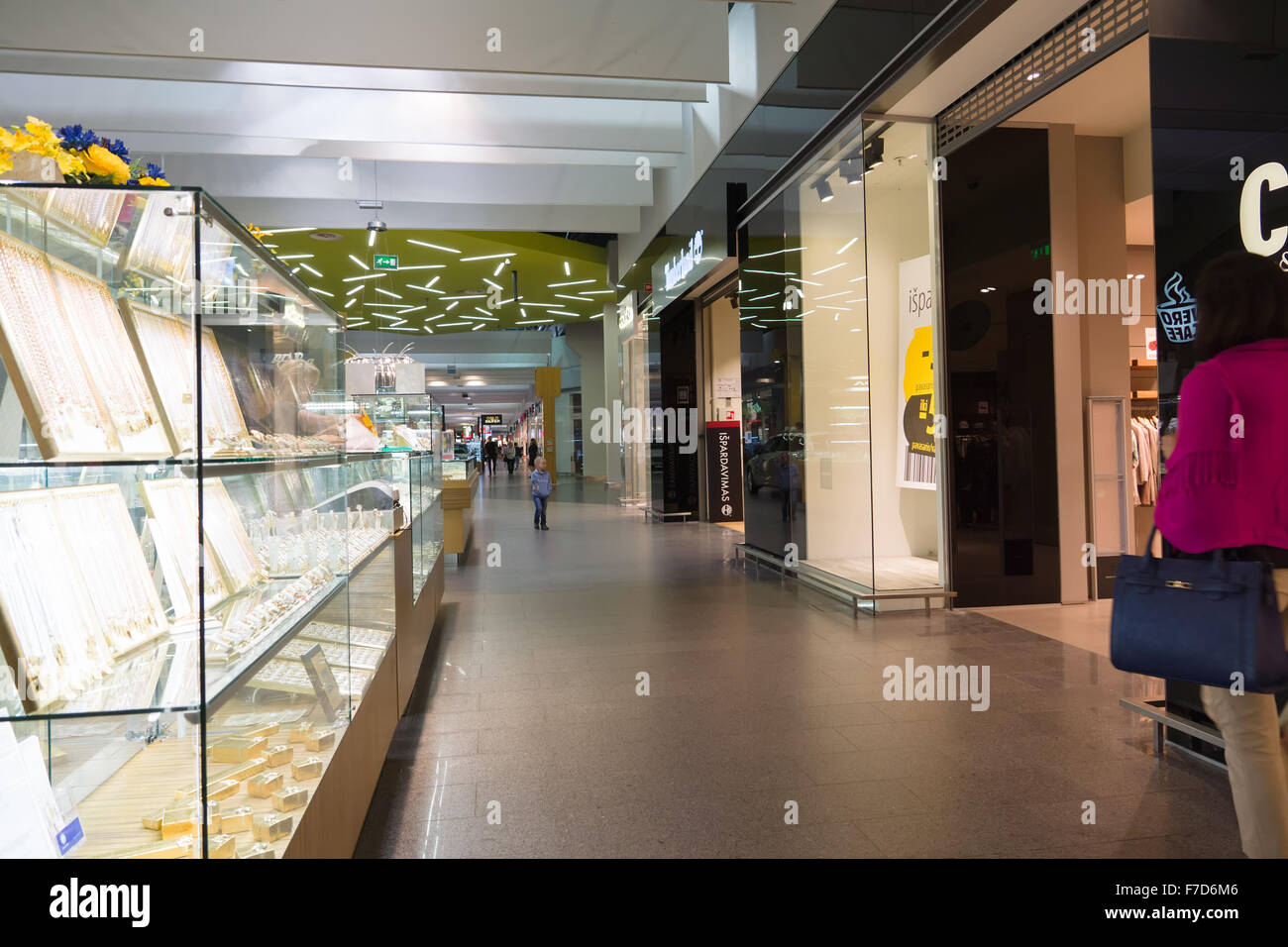 KLAIPEDA,LITHUANIA Juli 31 visit of shopping center "Acropolis" on