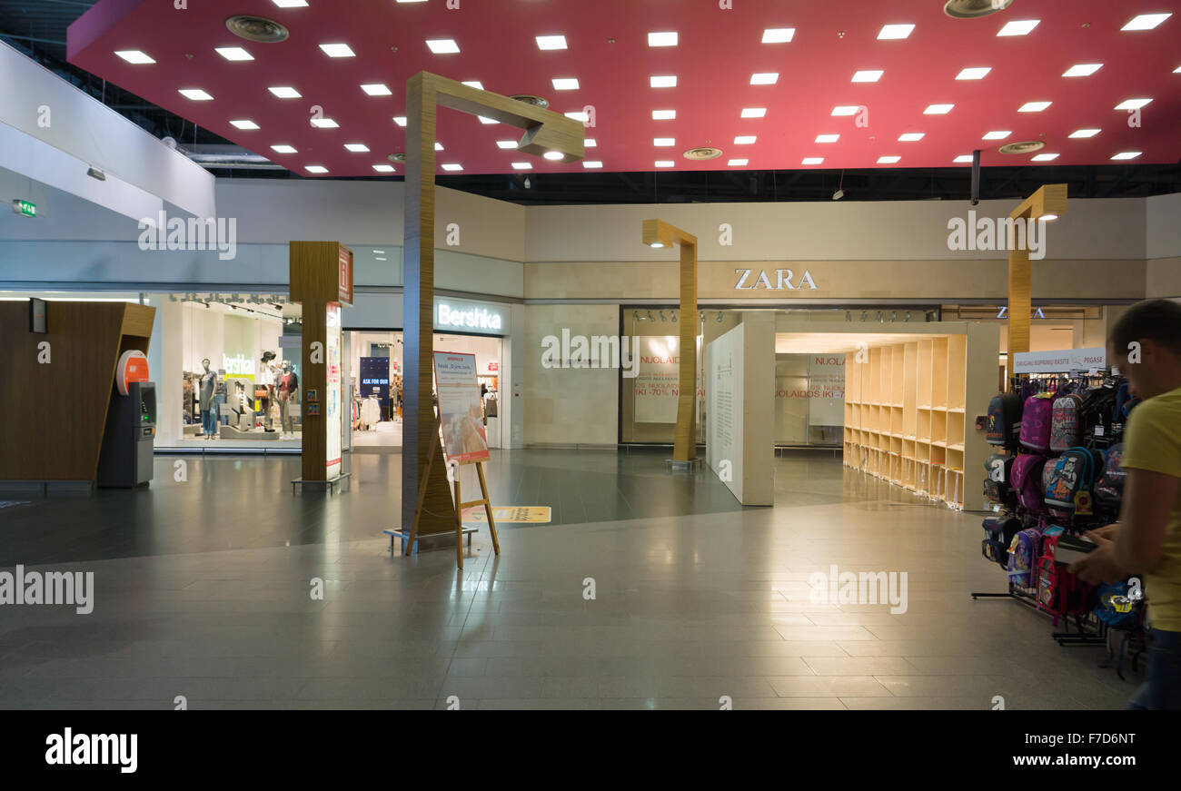 KLAIPEDA,LITHUANIA - Juli 31: visit of shopping center 'Acropolis' on Juli 31, 2015 in Klaipeda, Lithuania. Stock Photo