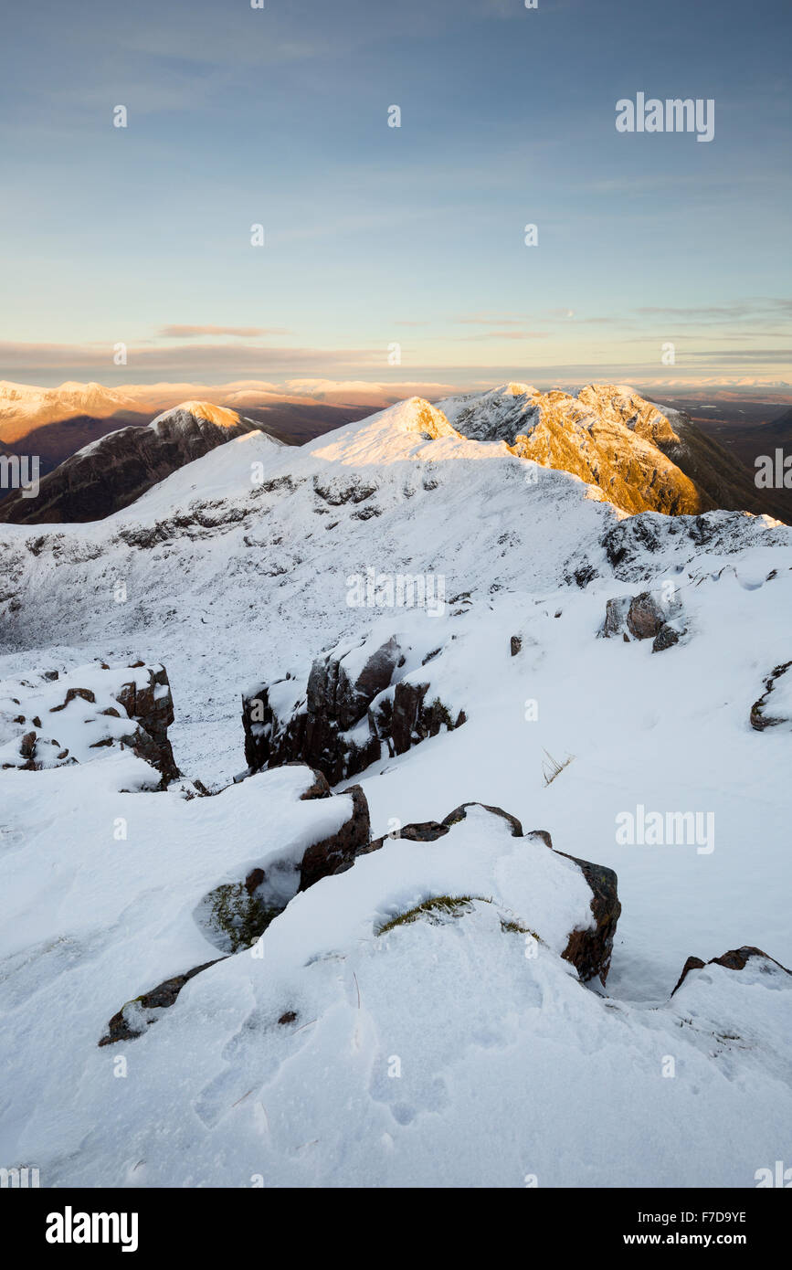 Aonach Eagach Ridge, Scotland High Resolution Stock Photography and ...
