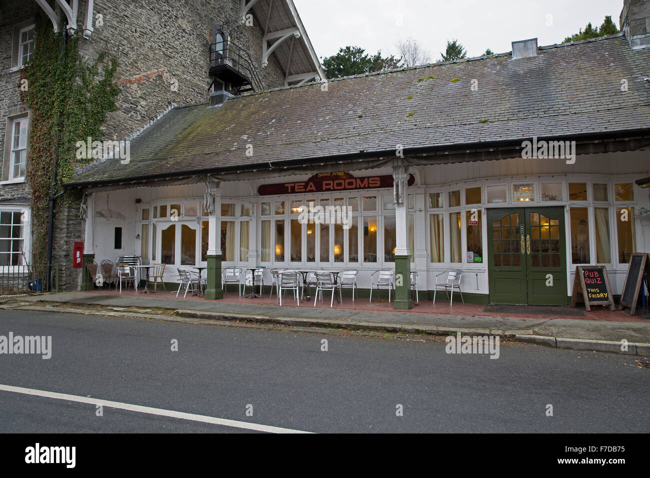 The Hafod Hotel at Devil's Bridge in Wales Stock Photo Alamy