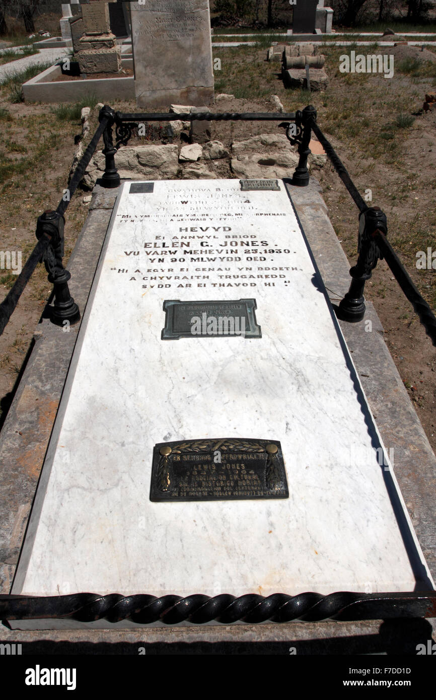 Grave of Lewis Jones, Stock Photo