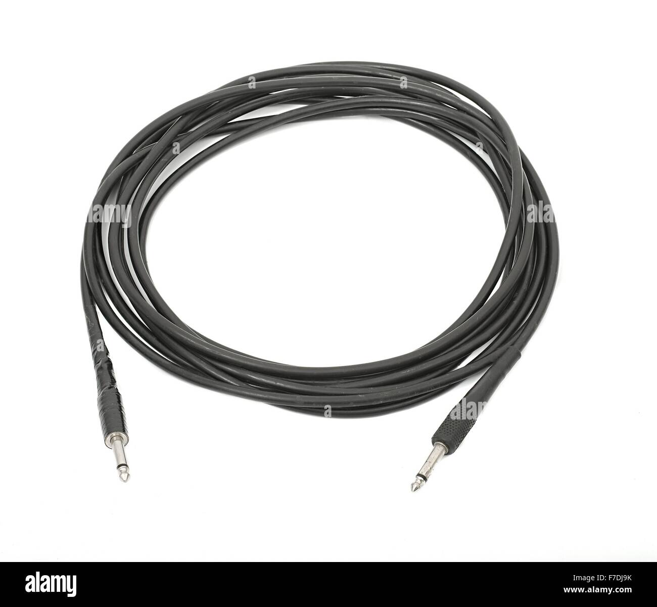 Instrument cable roll Stock Photo Alamy