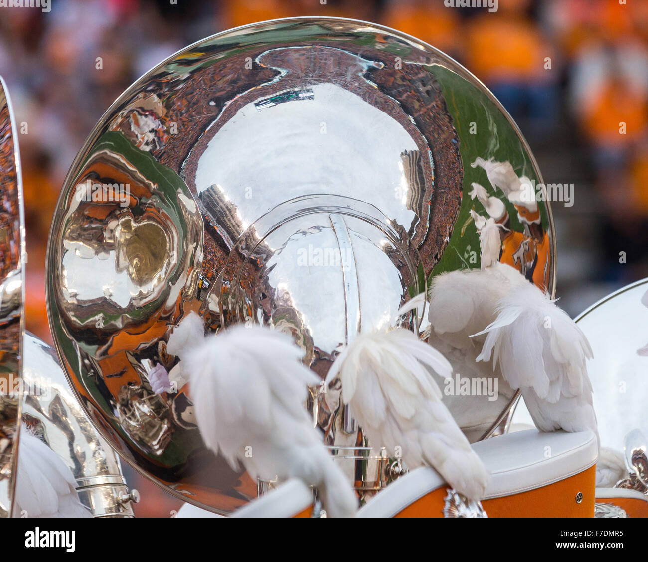 November 28, 2015: Neyland Stadium as seen in the tuba before the NCAA Football game between the University of Tennessee Volunteers and the Vanderbilt Commodores at Neyland Stadium in Knoxville, TN Tim Gangloff/CSM Stock Photo