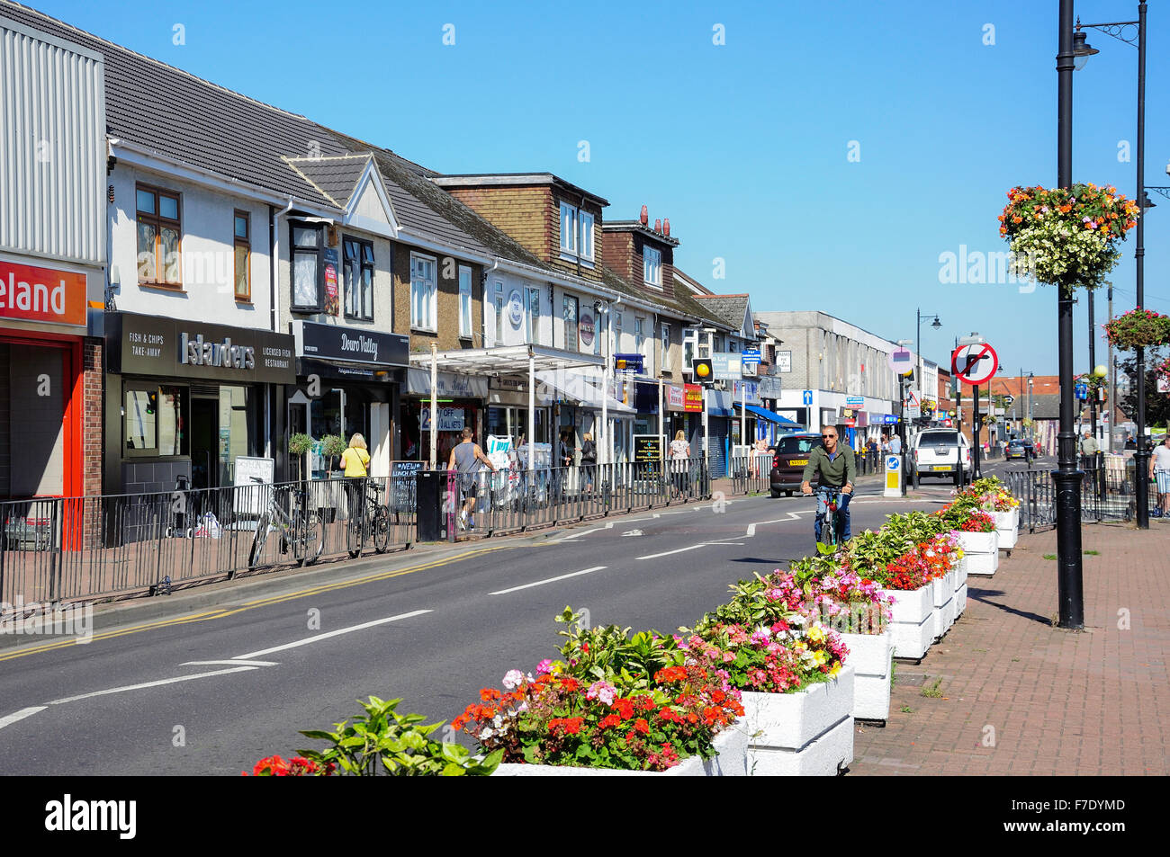 Furtherwick Road, Canvey Island, Essex, England, United Kingdom Stock Photo