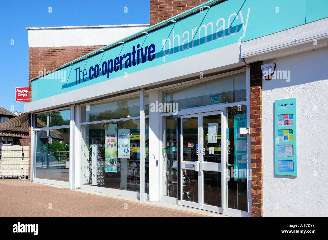 The Co-operative Pharmacy, Furtherwick Road, Canvey Island, Essex, England, United Kingdom Stock Photo