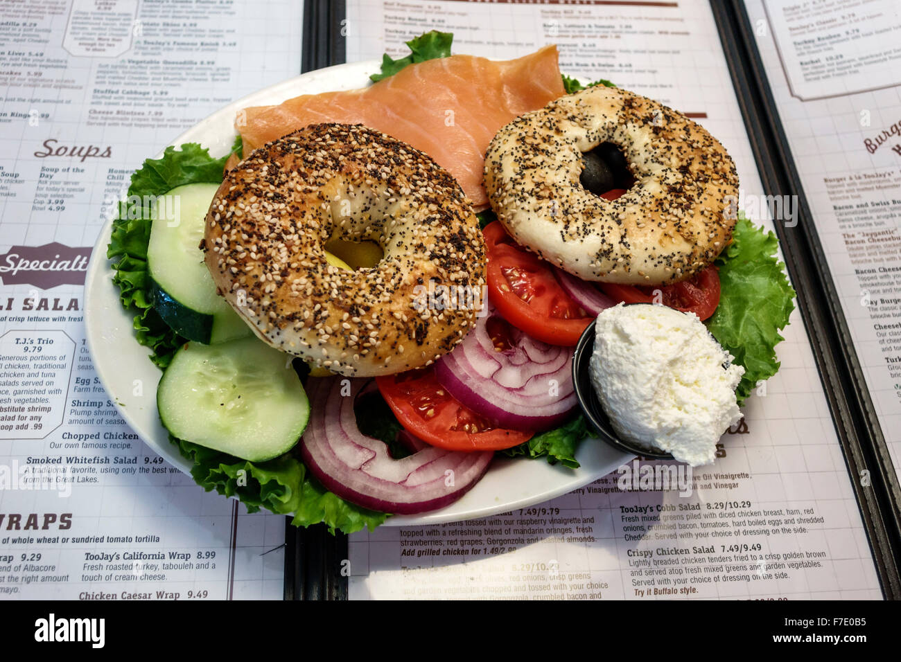 Vero Beach Florida TooJay's Original Gourmet Deli restaurant inside Stock Photo 90662073 Alamy