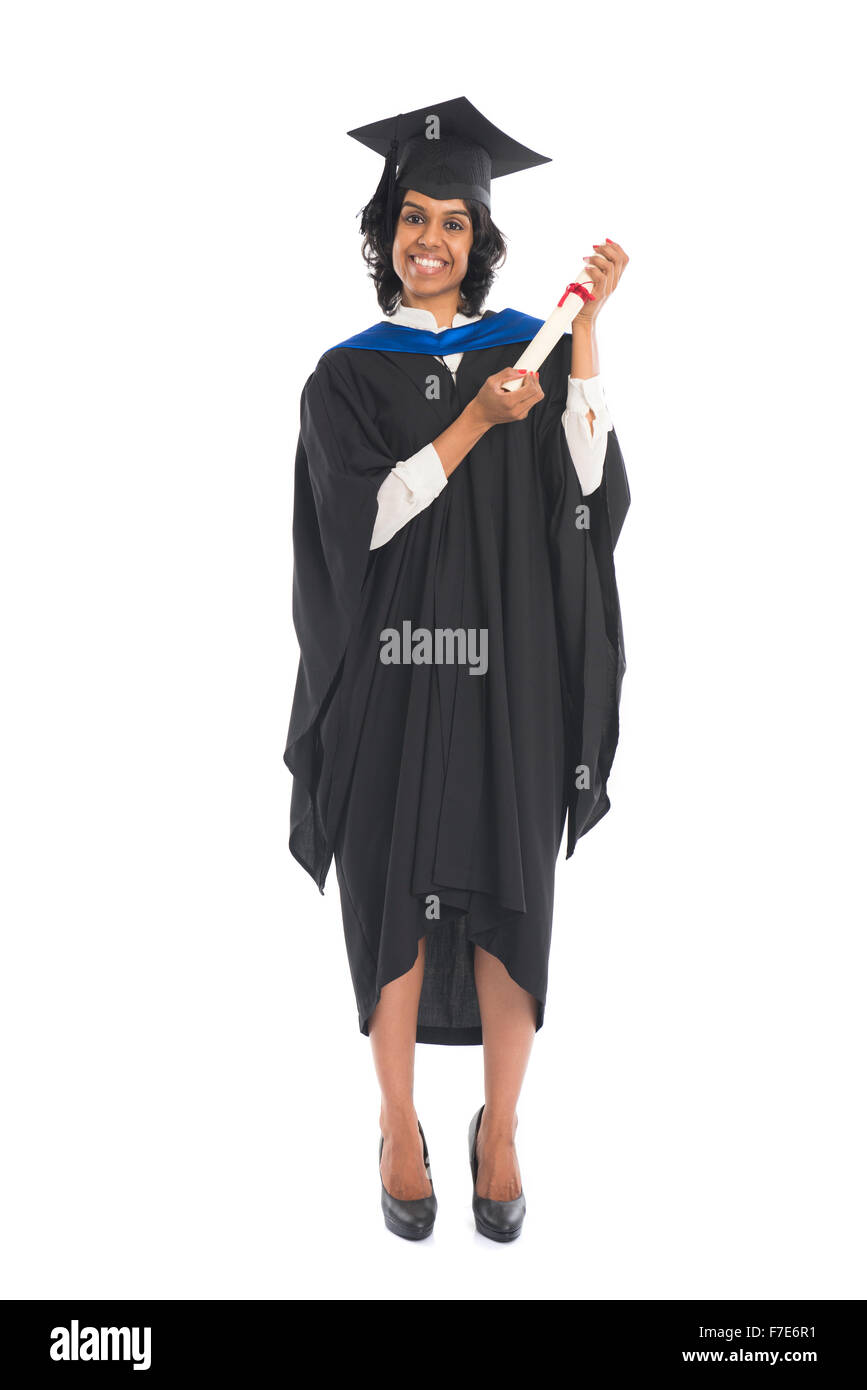 Female college student diploma Cut Out Stock Images & Pictures - Alamy