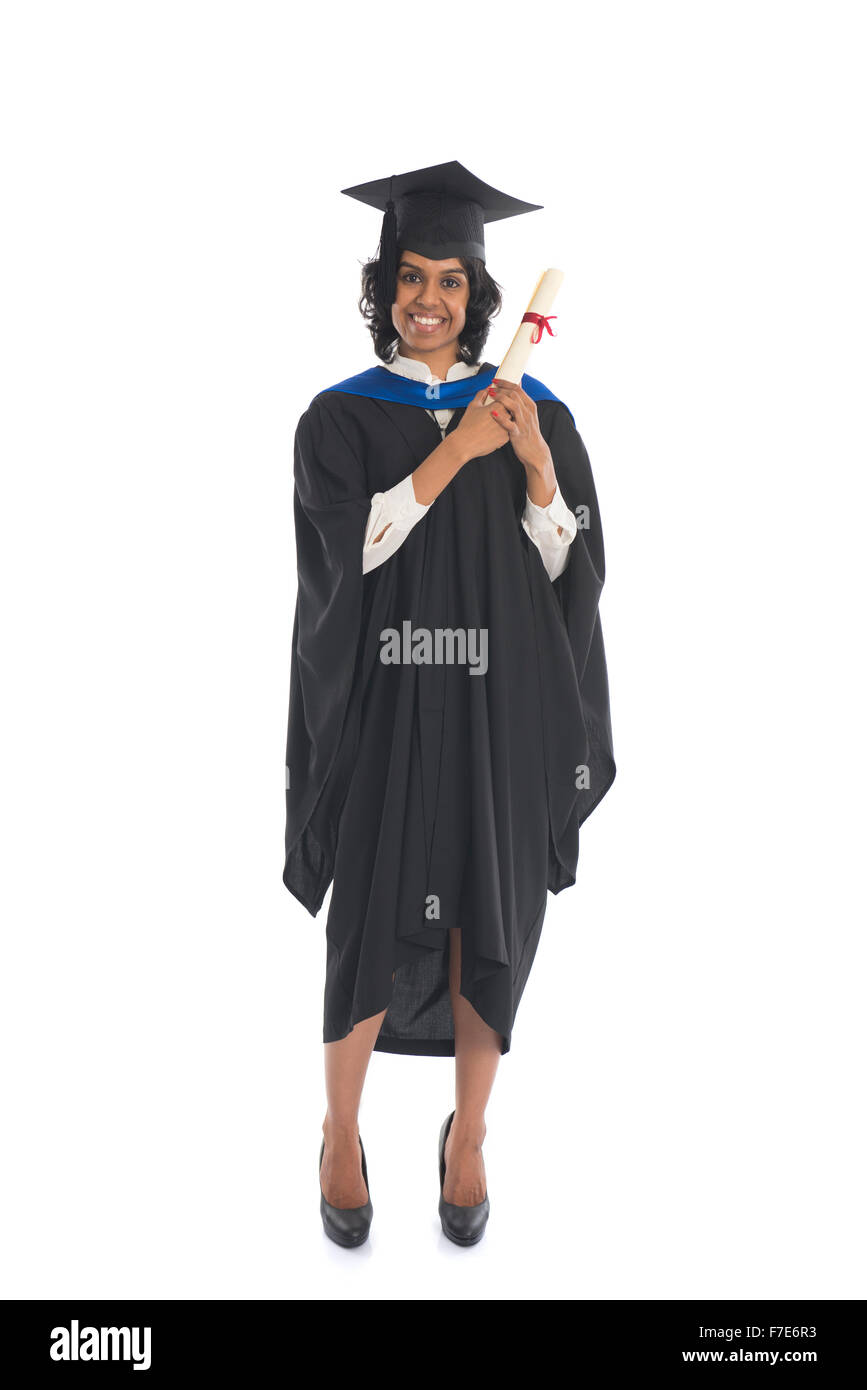 Female college student diploma Cut Out Stock Images & Pictures - Alamy